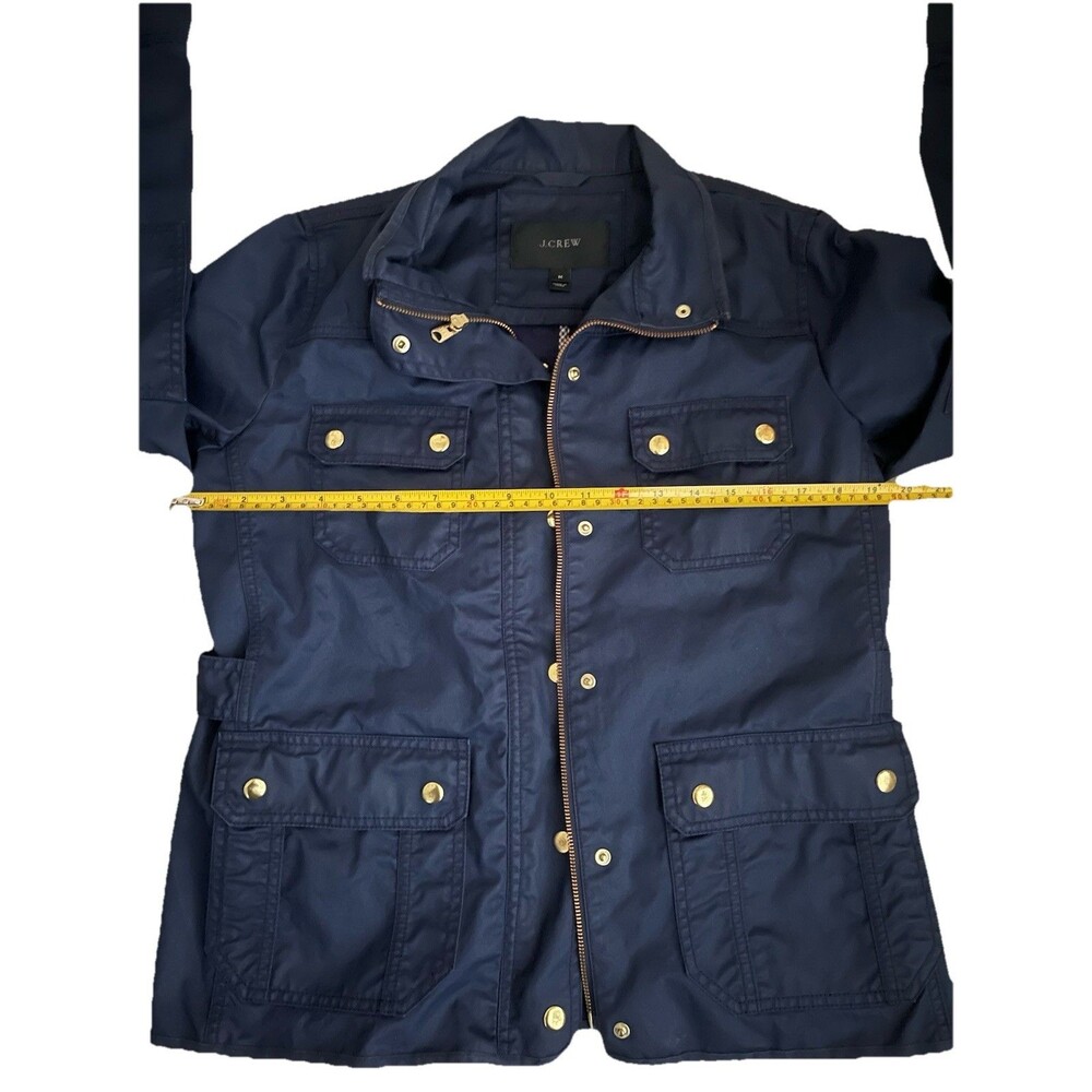 J. Crew Navy Utility Jacket - Picture 6 of 7